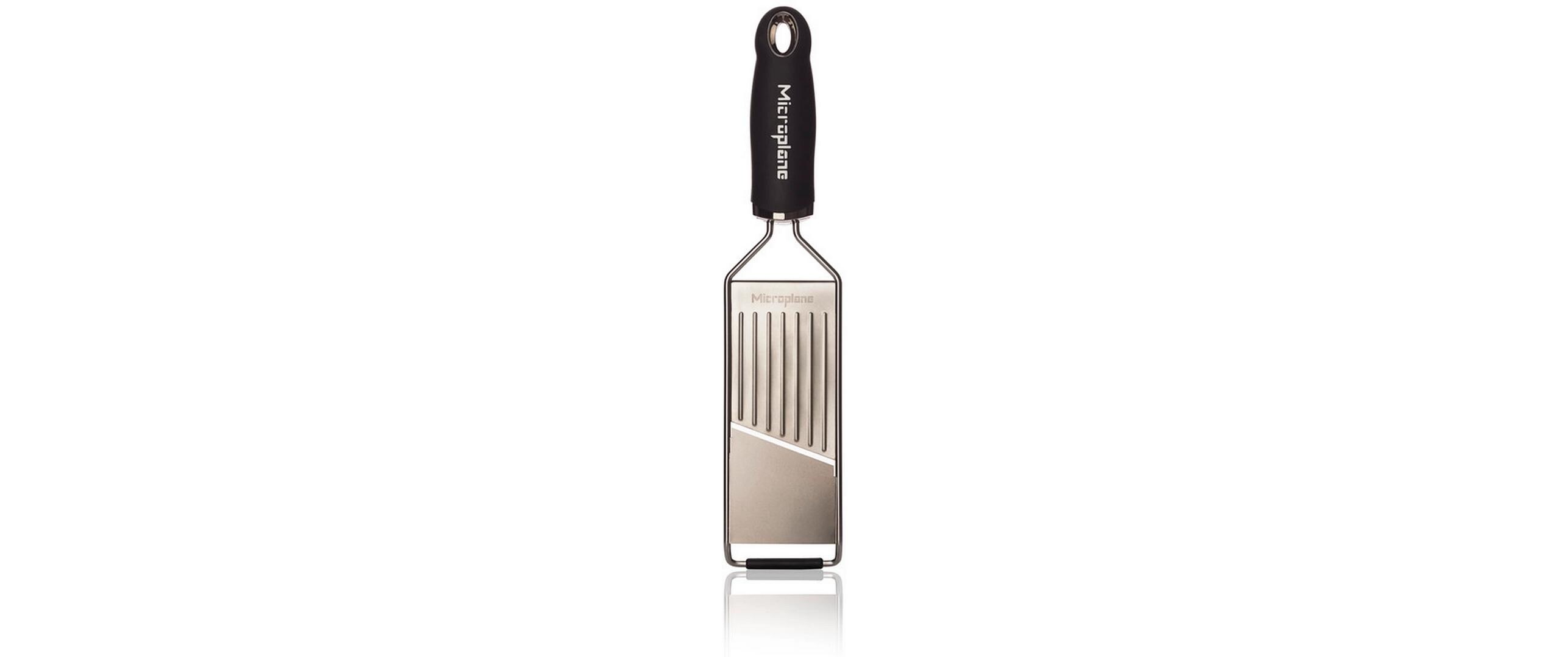 Gourmet Profi Hobel SchwarzManuelle Schneidemaschine aus Edelstahl