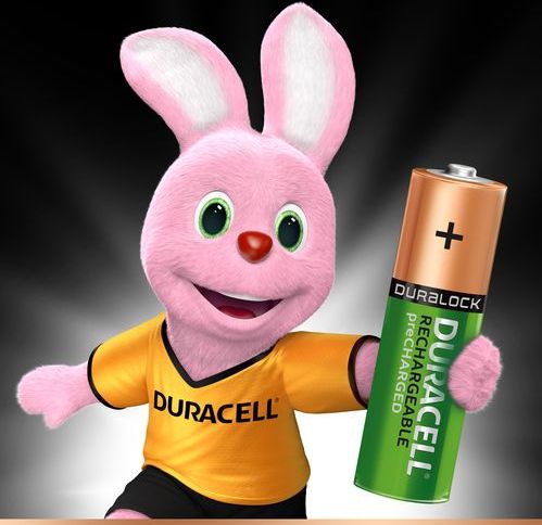 Duracell - Oplaadbare Batterijen - AA - 2500 mAh - 4 Stuks