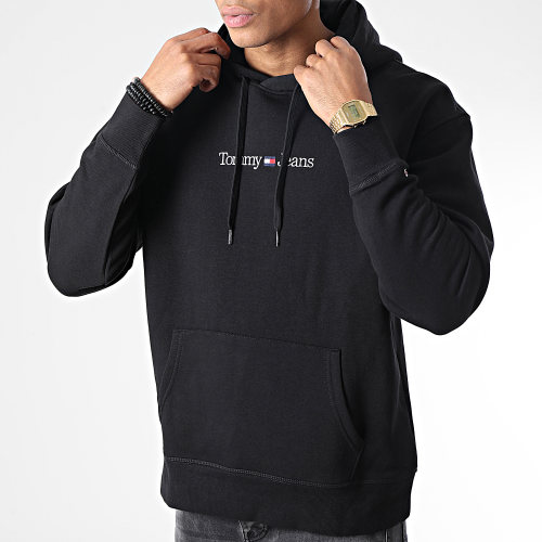 Sweat Capuche Linear 5013 Noir