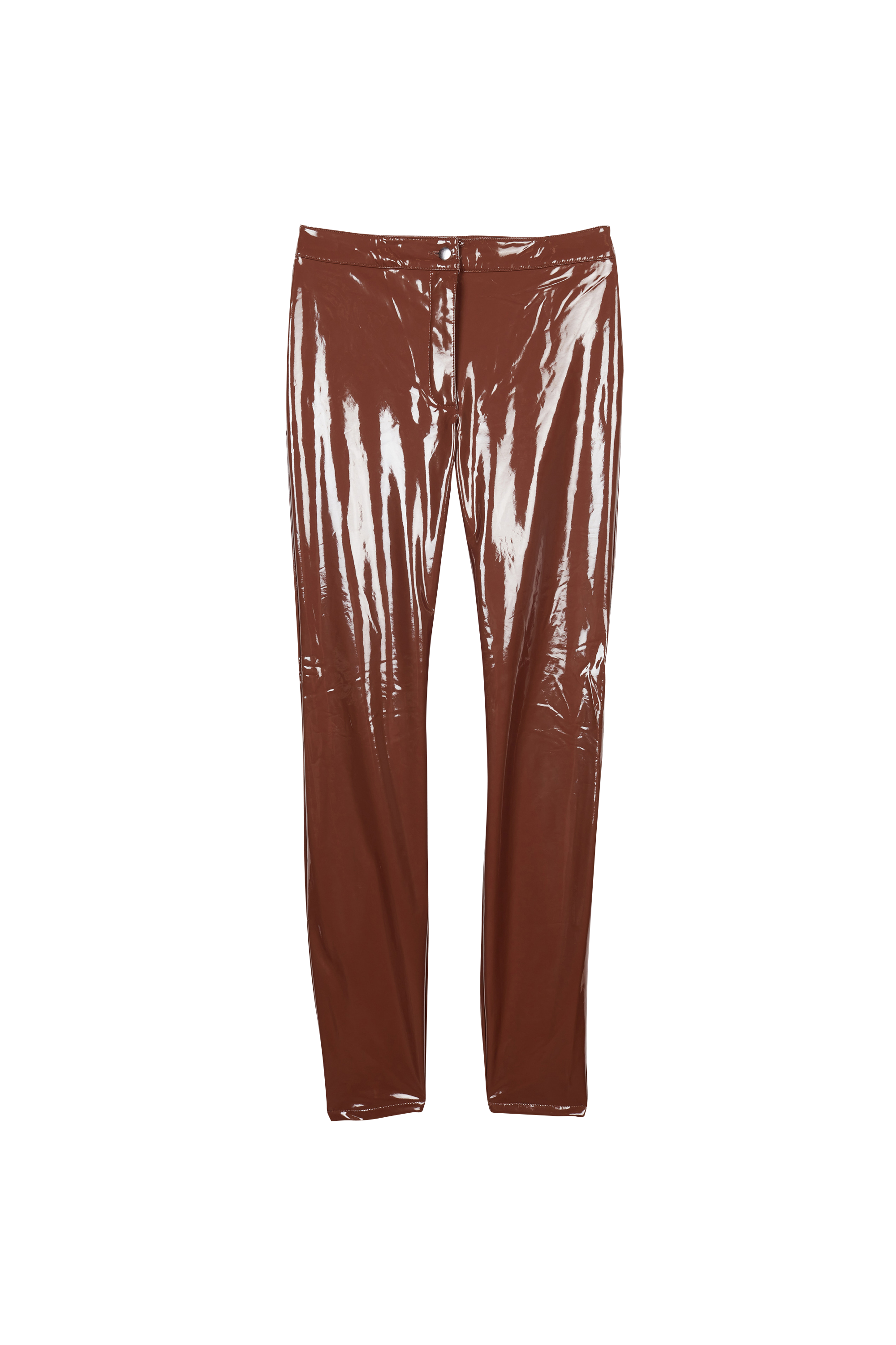 NOISY MAY Pantalon slim  SOLINE Marron