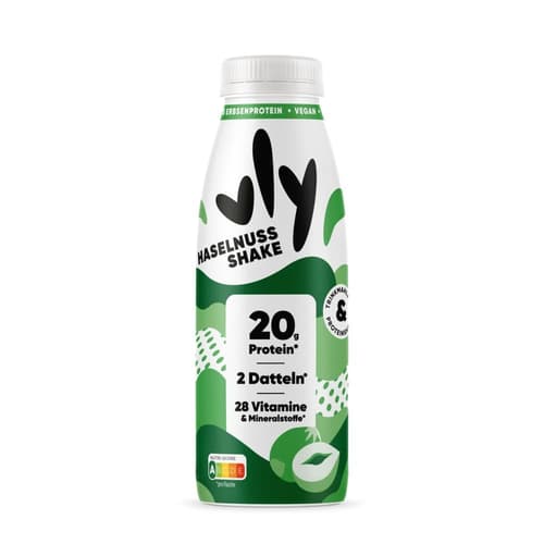 Vly High Protein Haselnuss Shake VEGAN