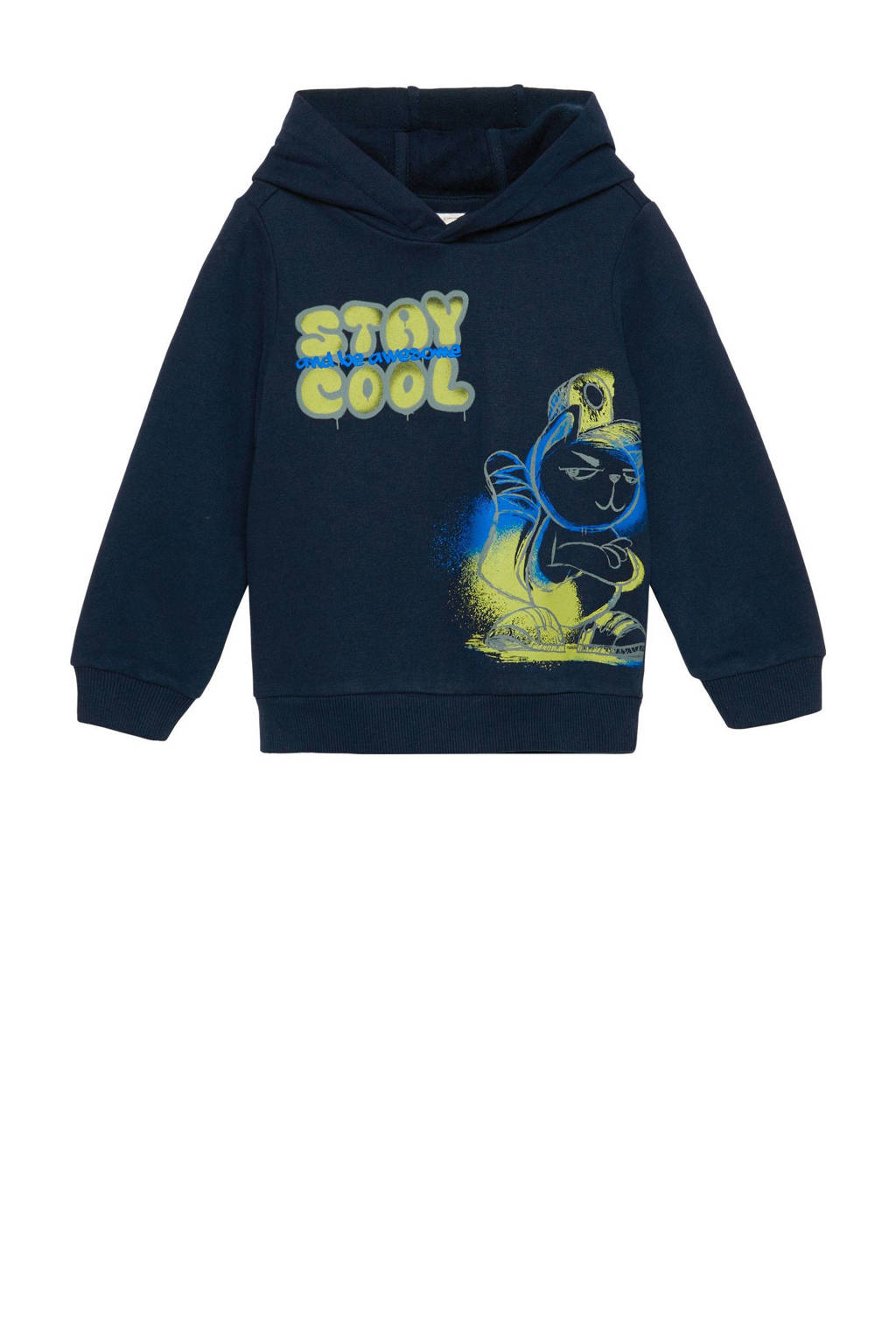 s.Oliver hoodie blauw