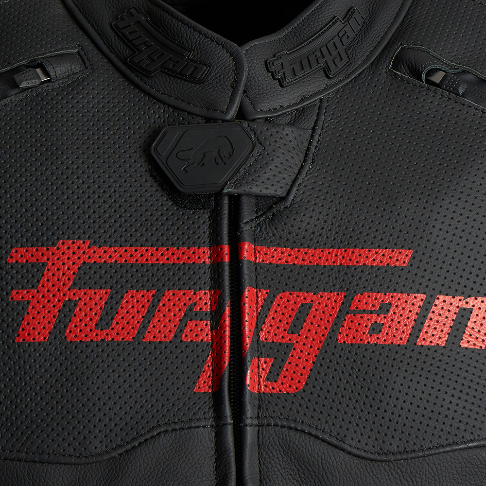 Furygan - Blouson Raptor Evo 2 Noir / Rouge