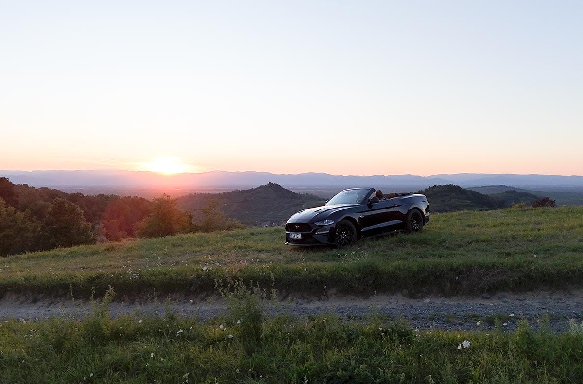 Ford Mustang Cabrio mieten Bötzingen (4 Std.)