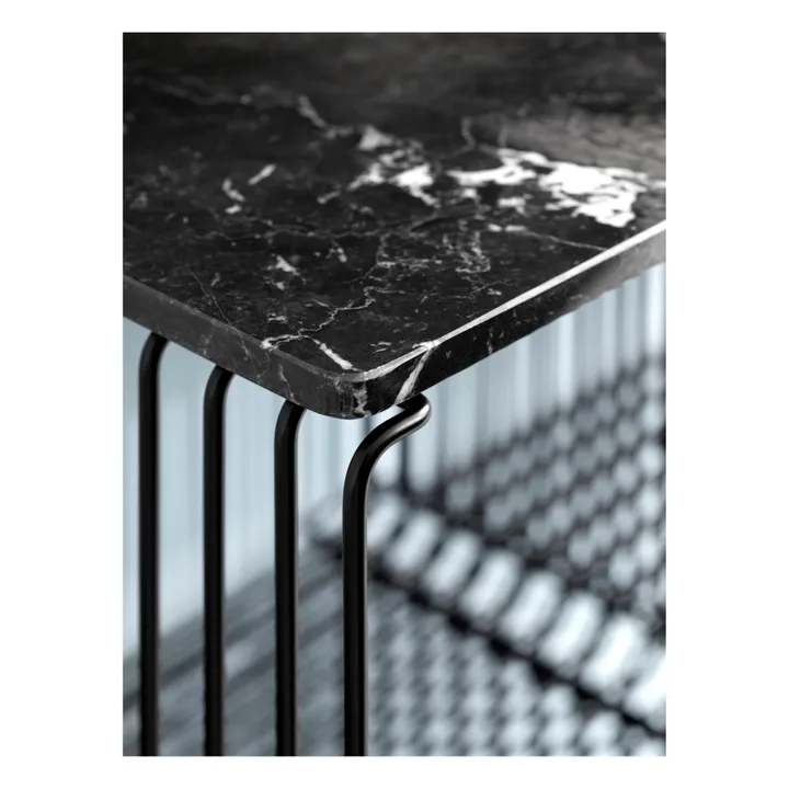 Montana Furniture Top panel pour module Panton wire | Marbré noir