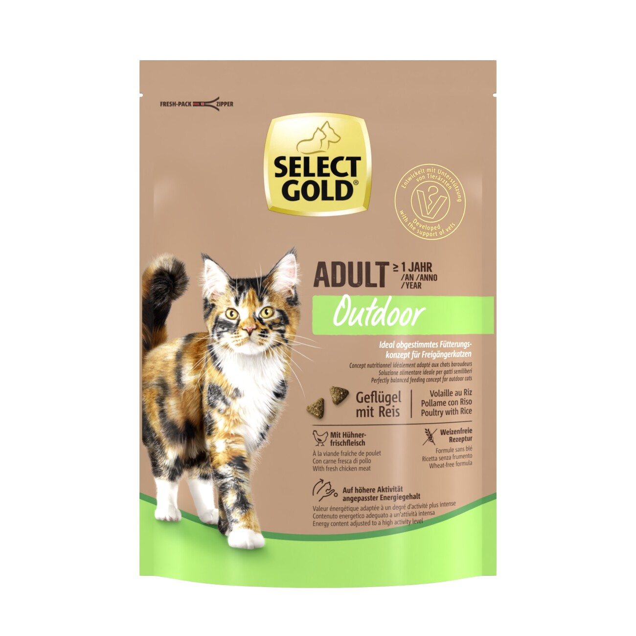 SELECT GOLD Outdoor Adult Geflügel und Reis 300 g