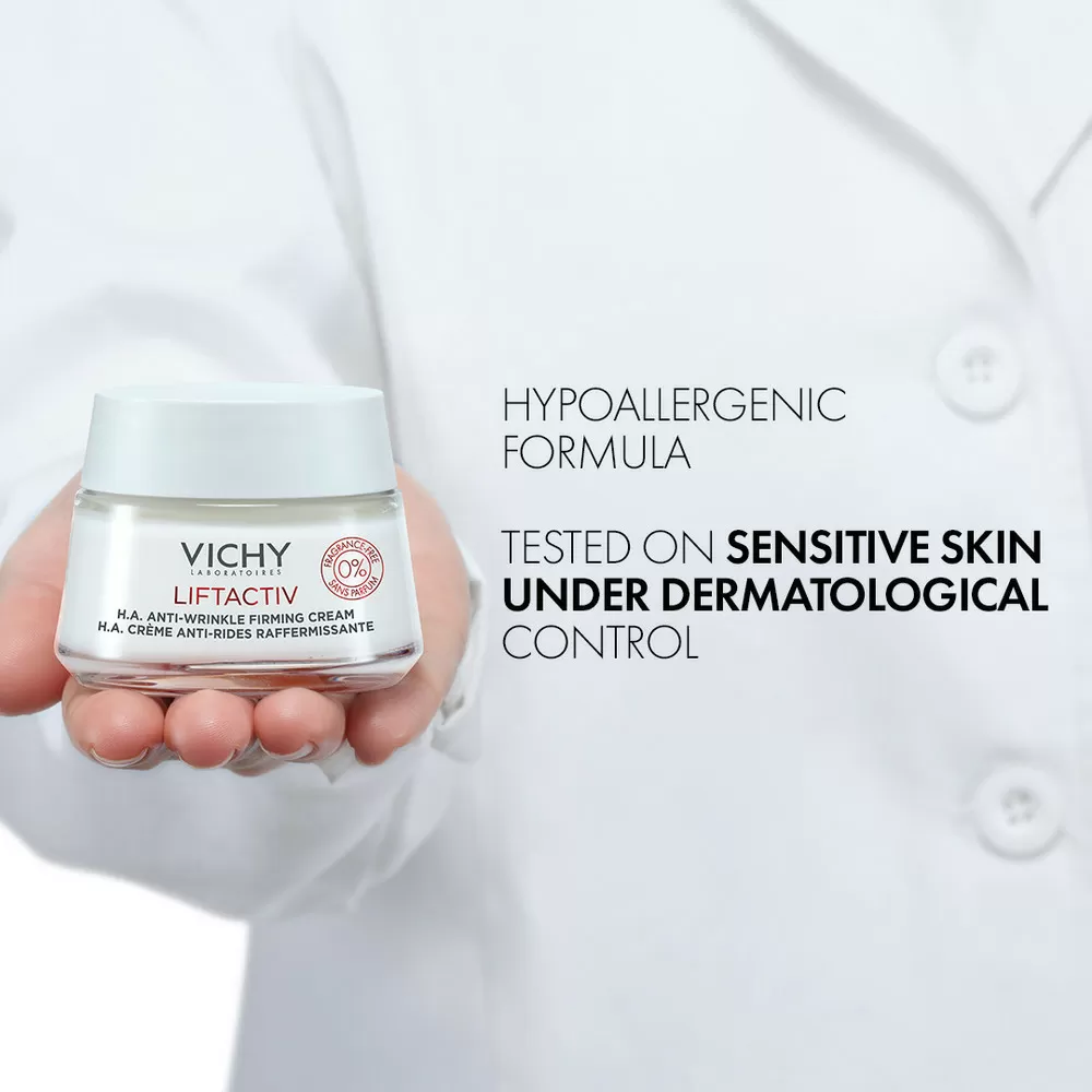Vichy Liftactiv H.A. Daycream Fragrance Free - 50 ml.