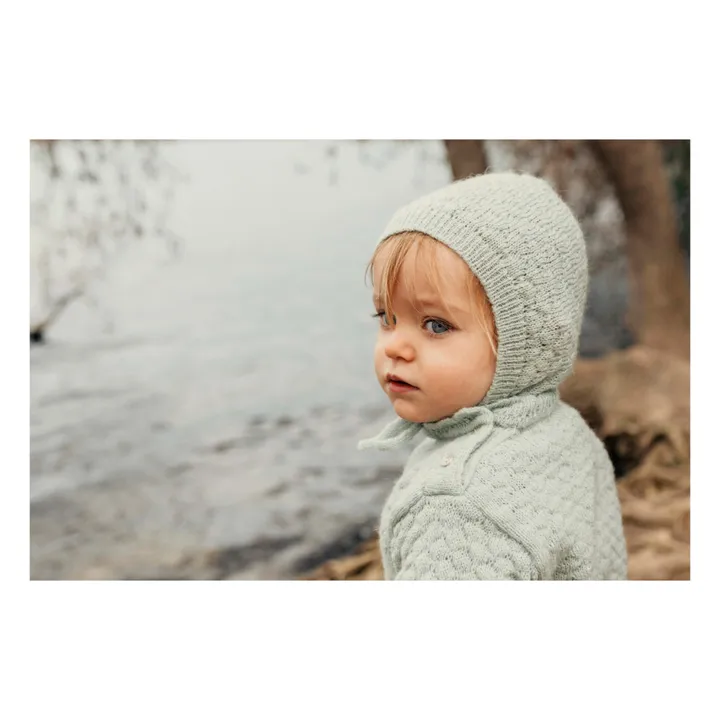 Búho Pull Ajouré Boho | Sauge