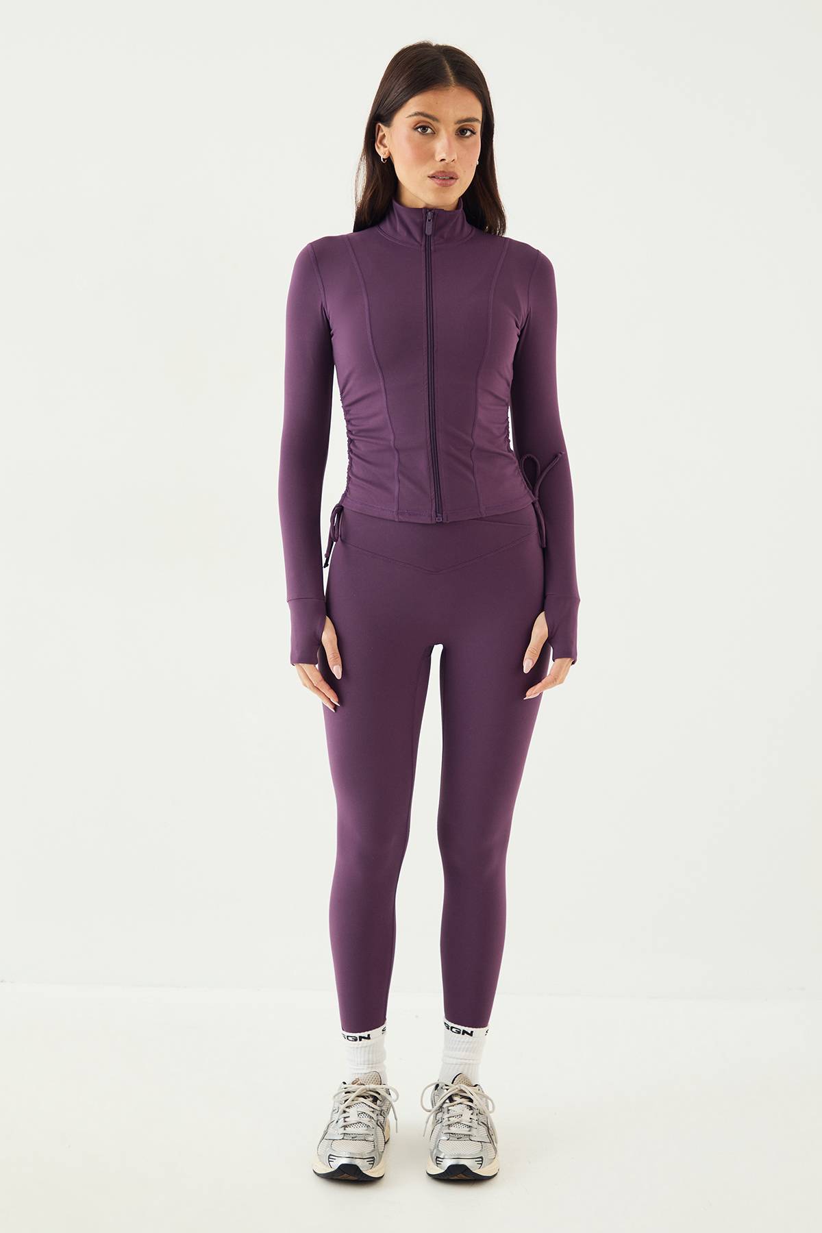 Veste de Sport DSGN Studio Ultra Sculpt à Côtés Froncés
