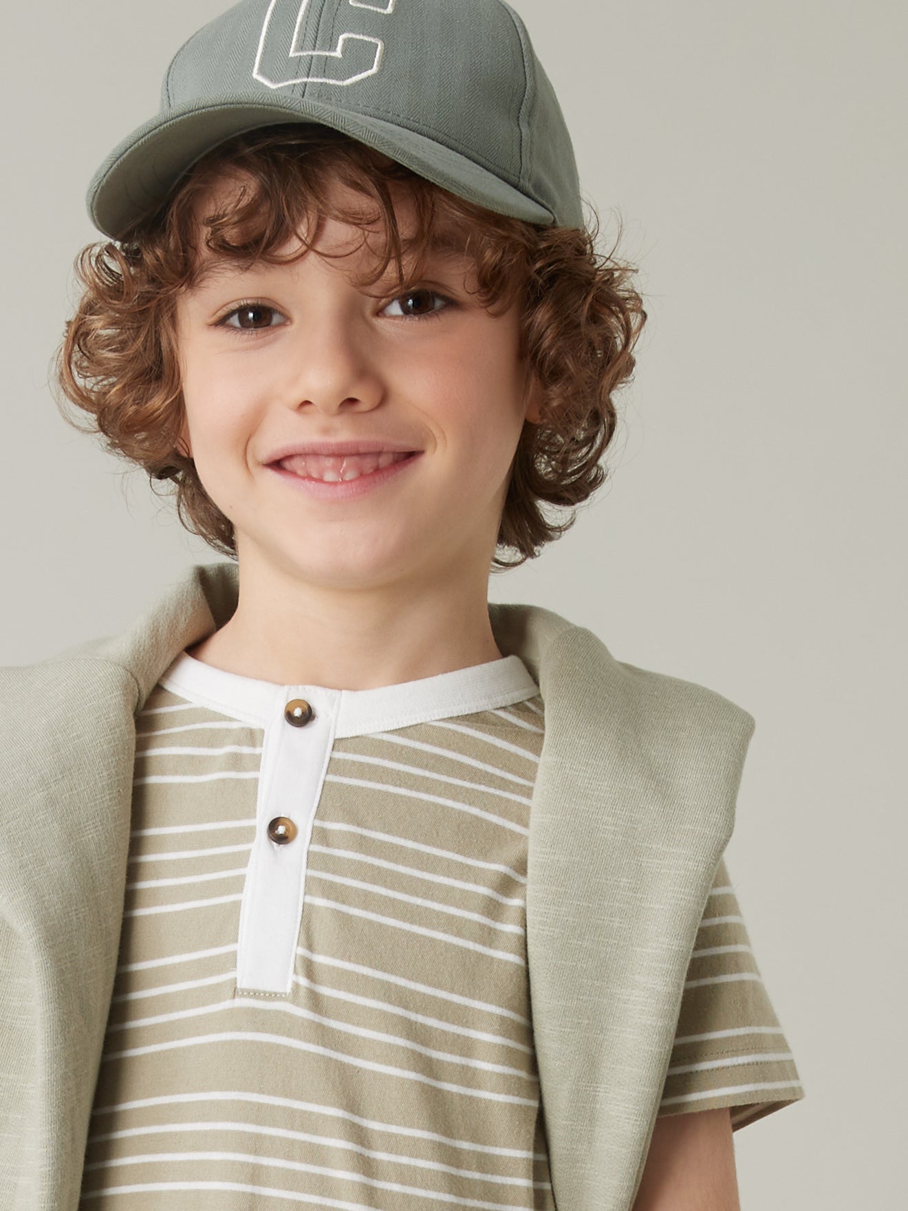 T-shirt rayé Garçon - Coton bio