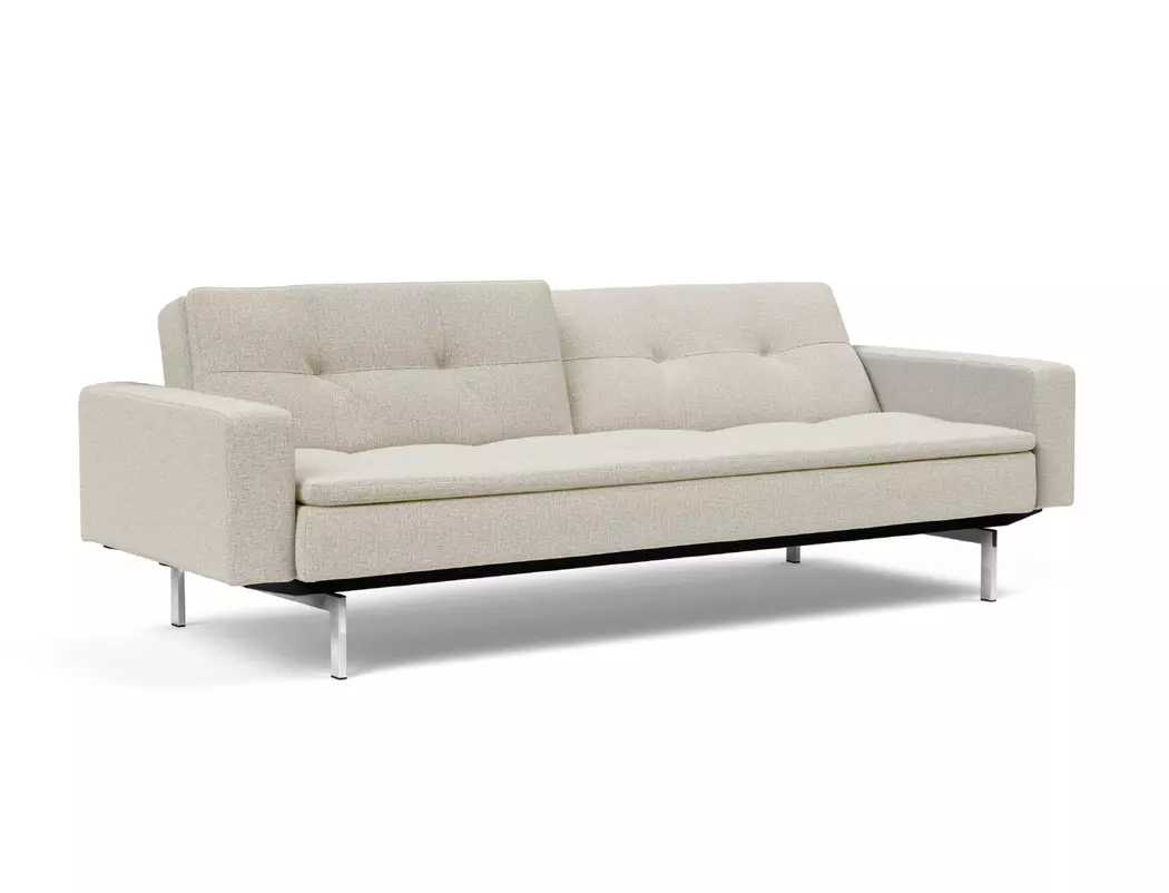 Schlafsofa mit Armlehnen Dublexo Chrom