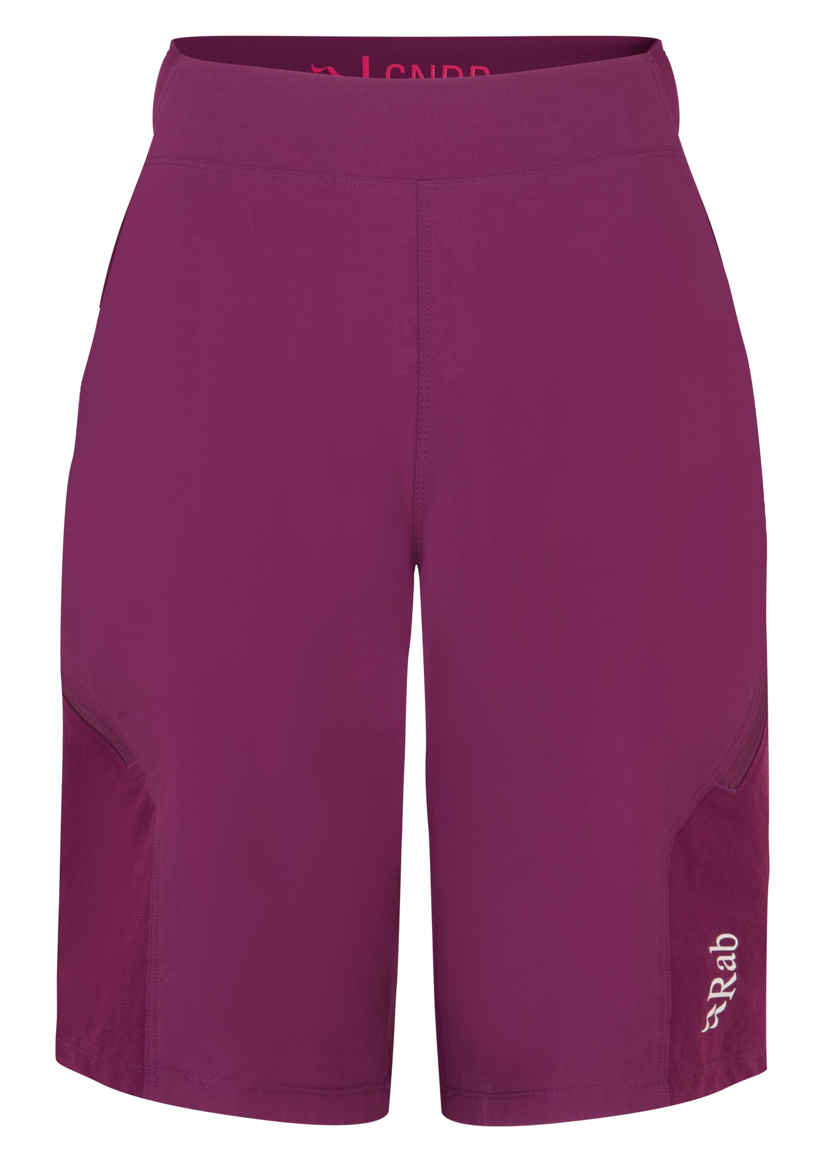 Rab Cinder Crank Shorts 11inch Womens Mulberry