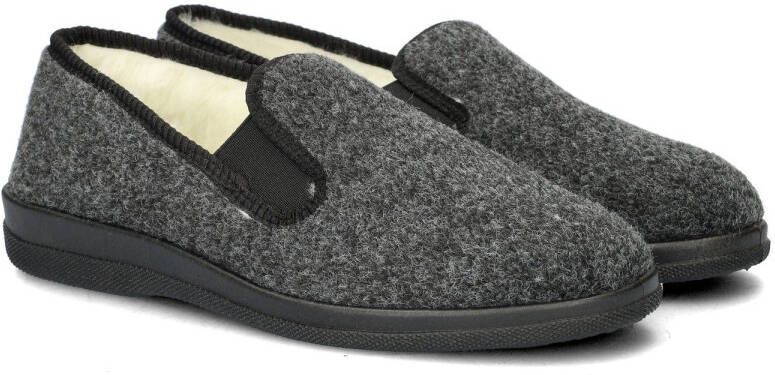 Nelson Home pantoffels antraciet