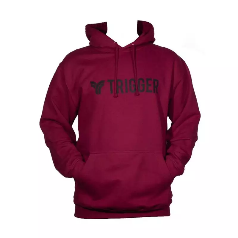 Sweatshirt TRIGGER College capuche Bordeaux