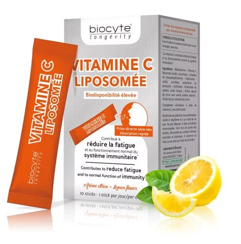 Biocyte Vitamine C liposomale - 10 sticks