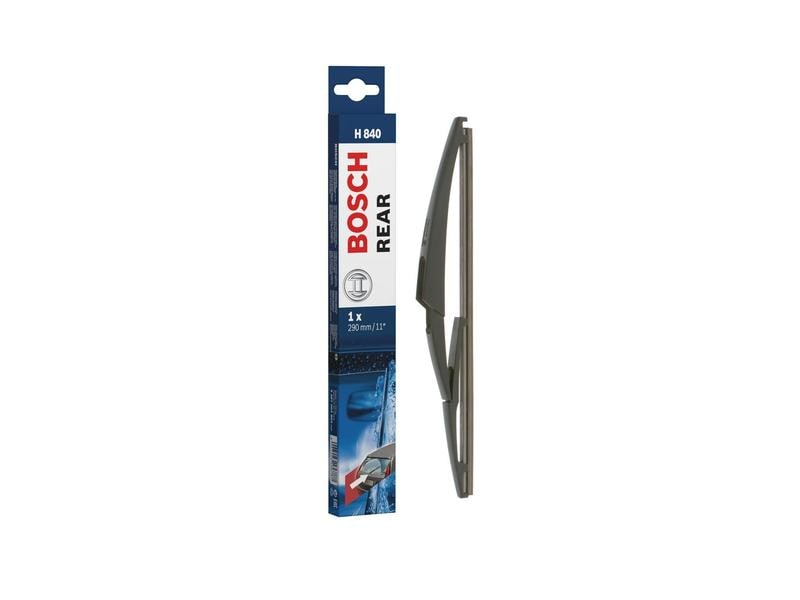 Bosch Automotive Heckscheibenwischer H840, 290 mm Flachbalkenwischer