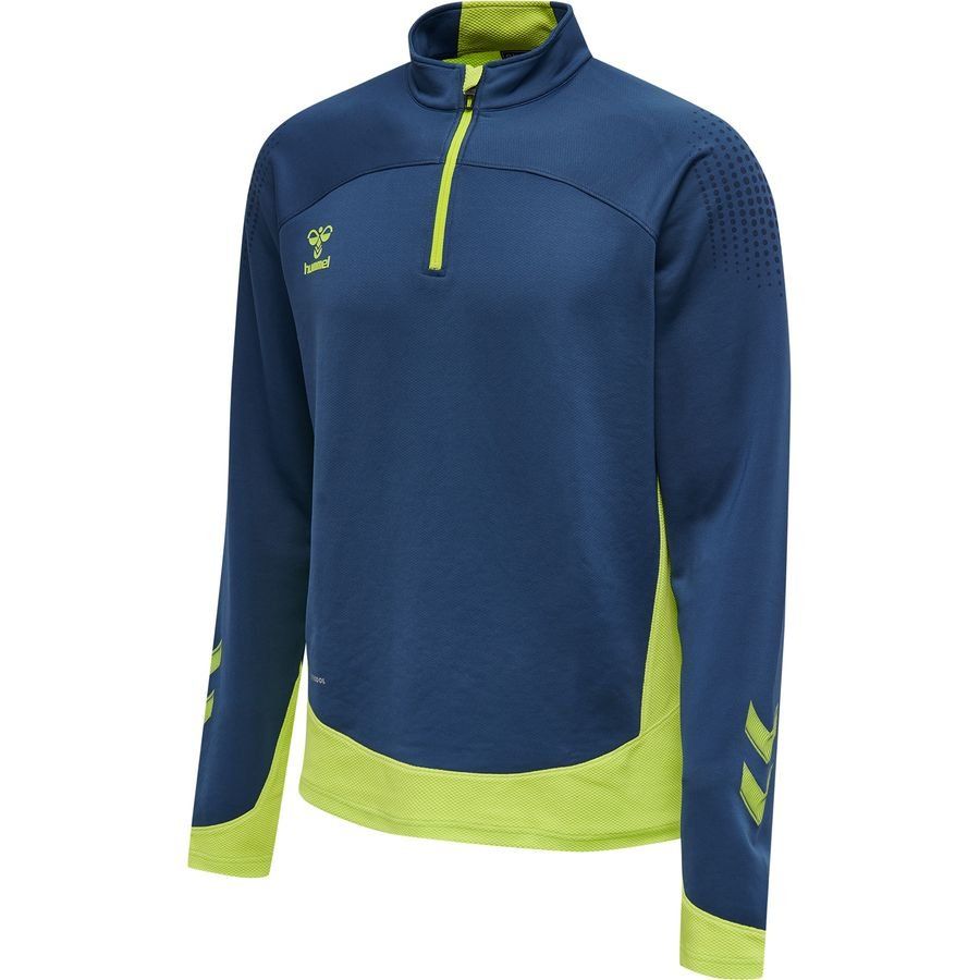 Hummel Lead Maillot d'Entraînement - Bleu Marine/Vert Enfant