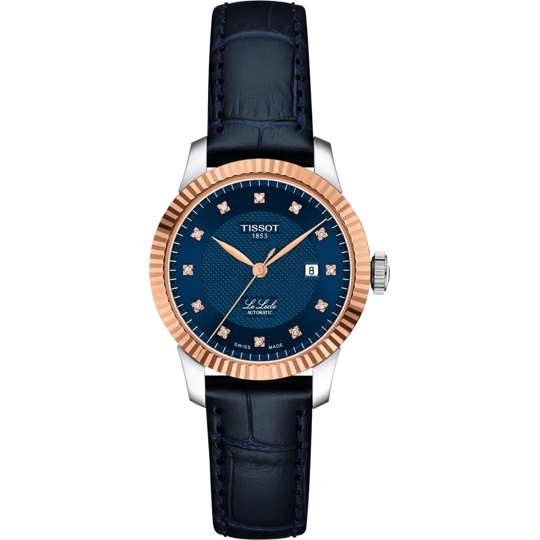 Tissot Le Locle Automatic Diamond / 18 Karat Roségold