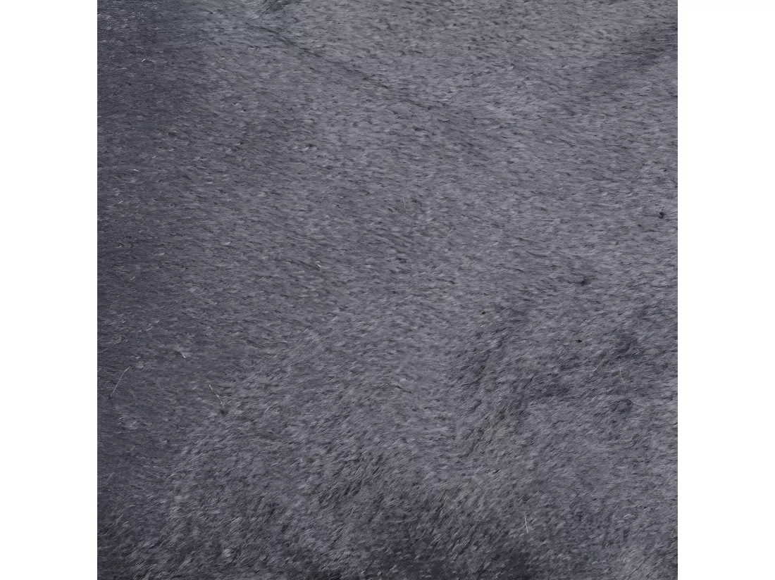 Niche en forme de chausson pour animaux - Gris anthracite - L 45 x l 22 cm - Gamme Sweet Cat