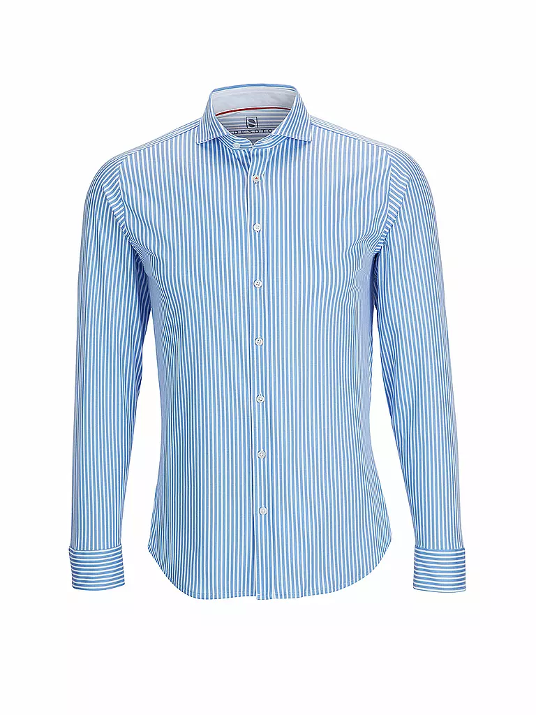 DESOTO Jerseyhemd blau