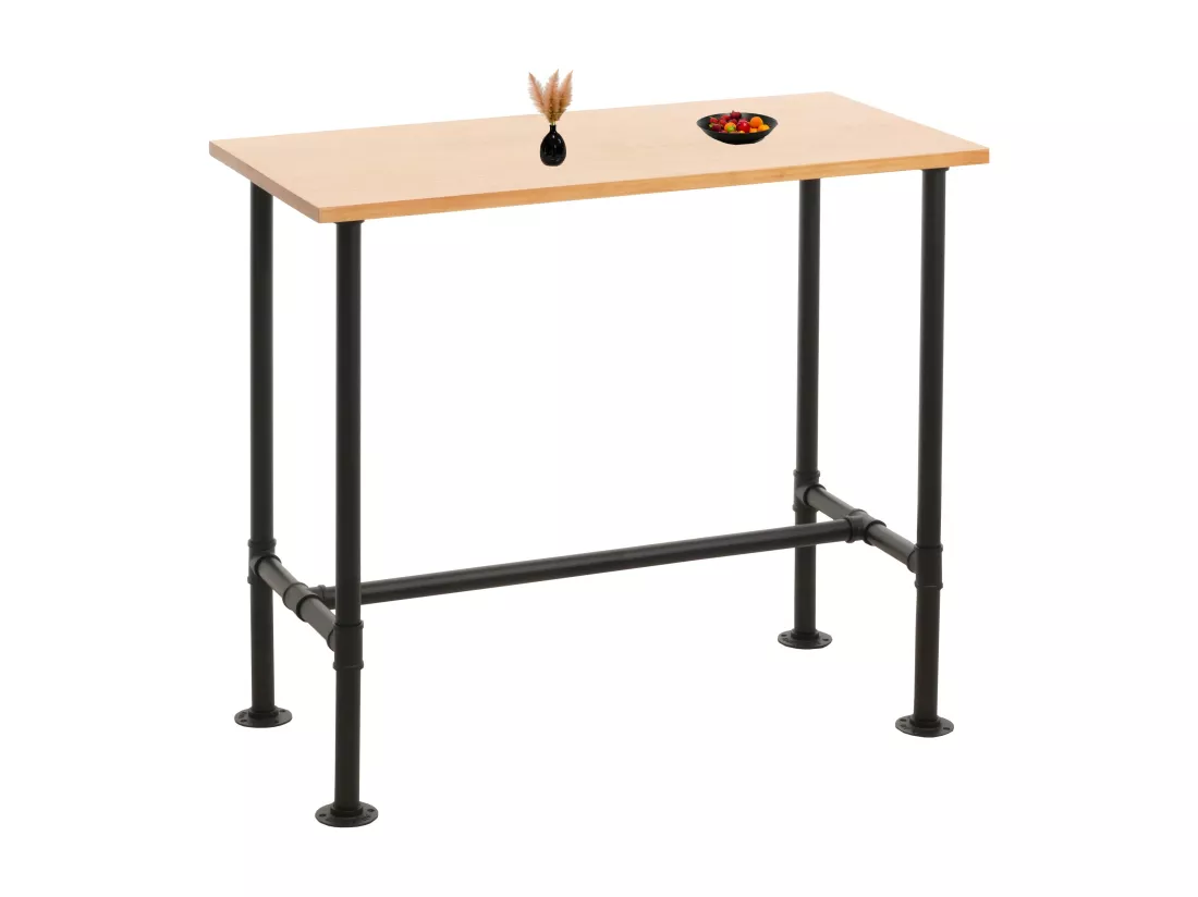 Table de bar MCW-N21, naturel