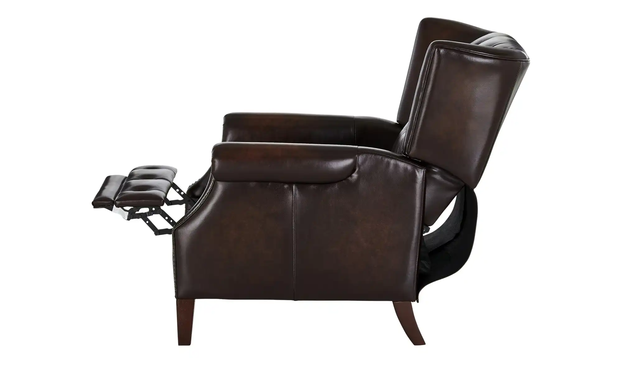 uno Relaxsessel aus Echtleder Chesterfield
