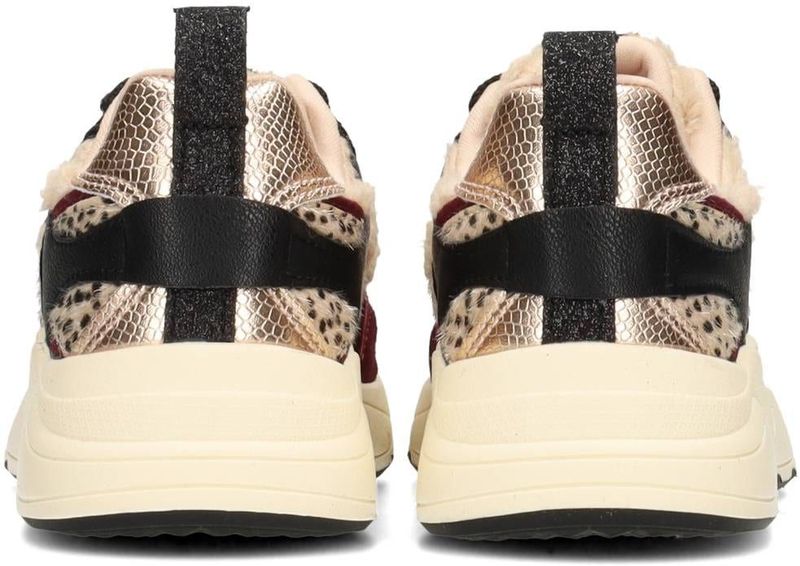 POSH by Poelman - Minion - Sneakers - Rood/Zwart/Beige