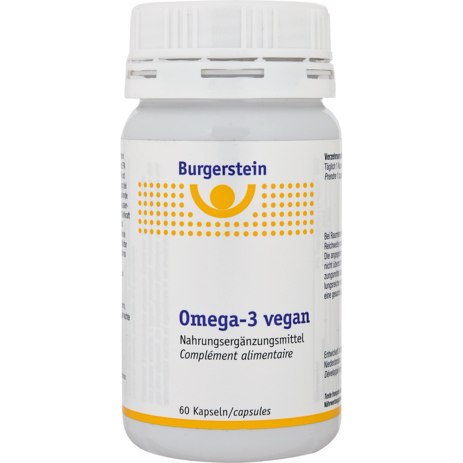 Burgerstein Omega-3 vegan, 60 Kapseln