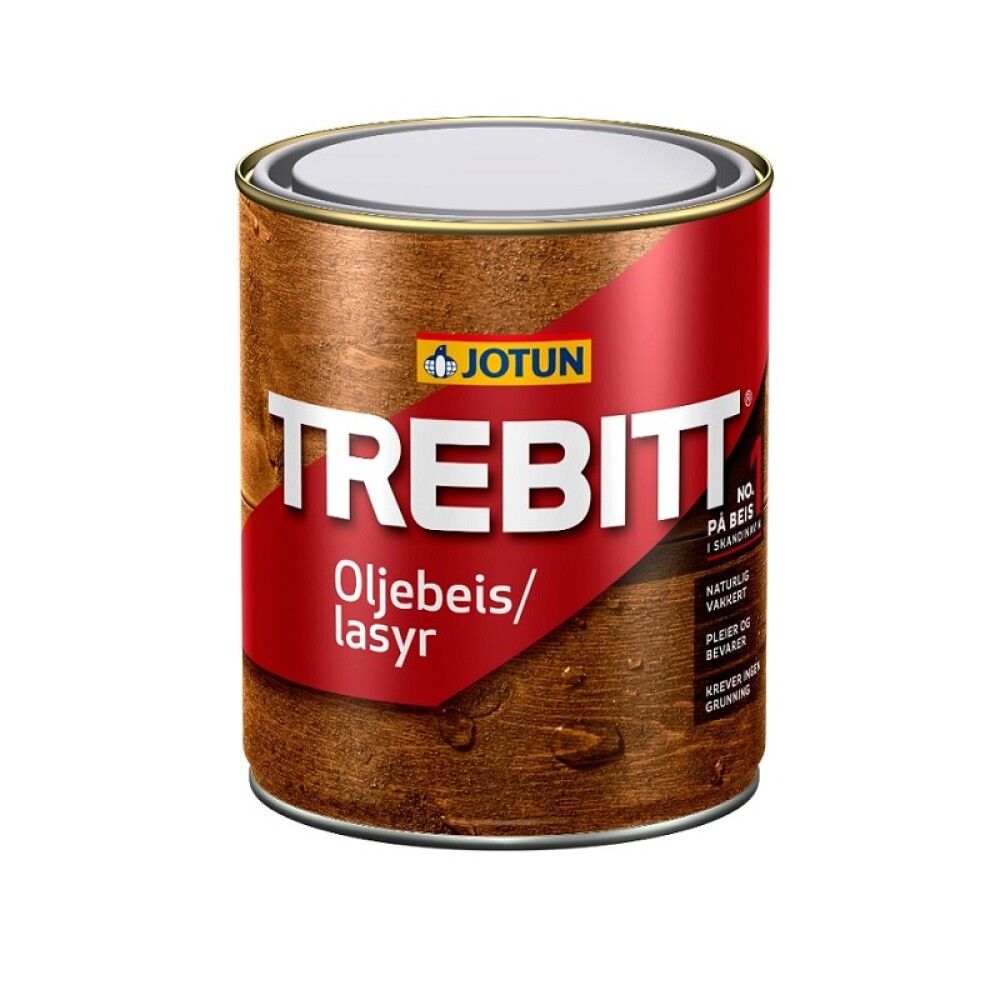 OLJEBEIS JOTUN TREBITT HVIT 0,75L