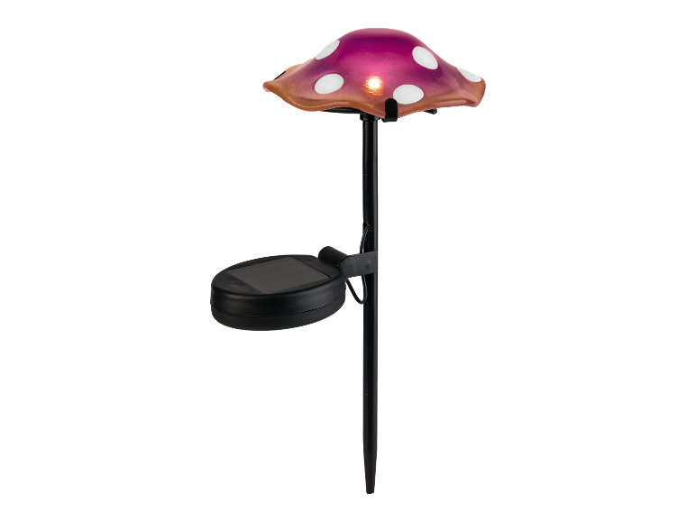 Solar LED-paddenstoel