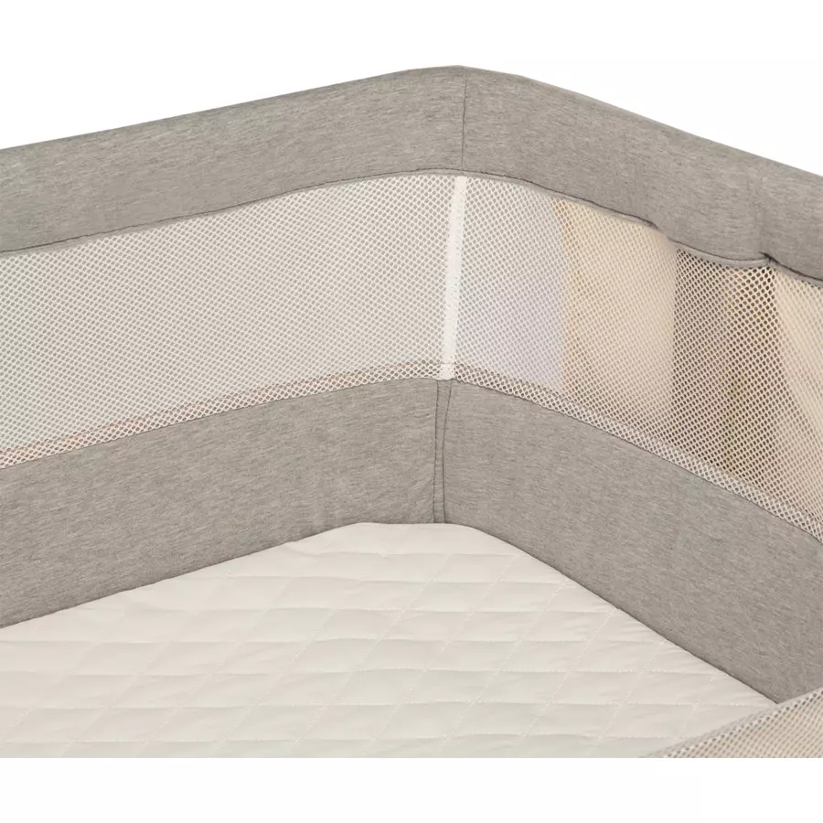 lionelo Beistellbett Leonie Beige Sand