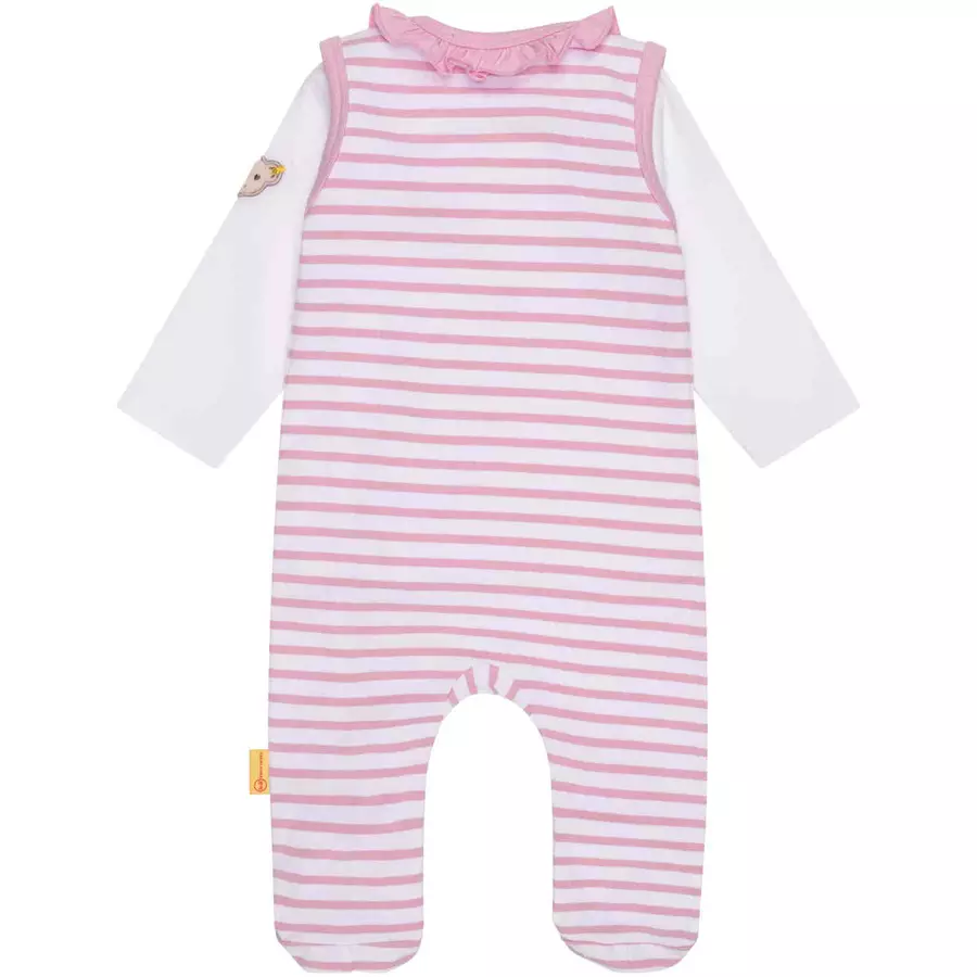Steiff Baby Strampler Set Sweet Lilac
