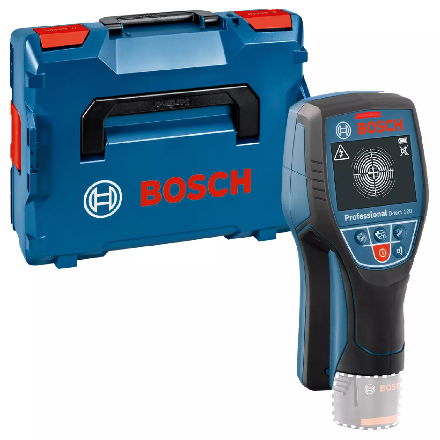 Bosch D-Tect 120 12V Li-Ion accu multidetector body in L-Boxx