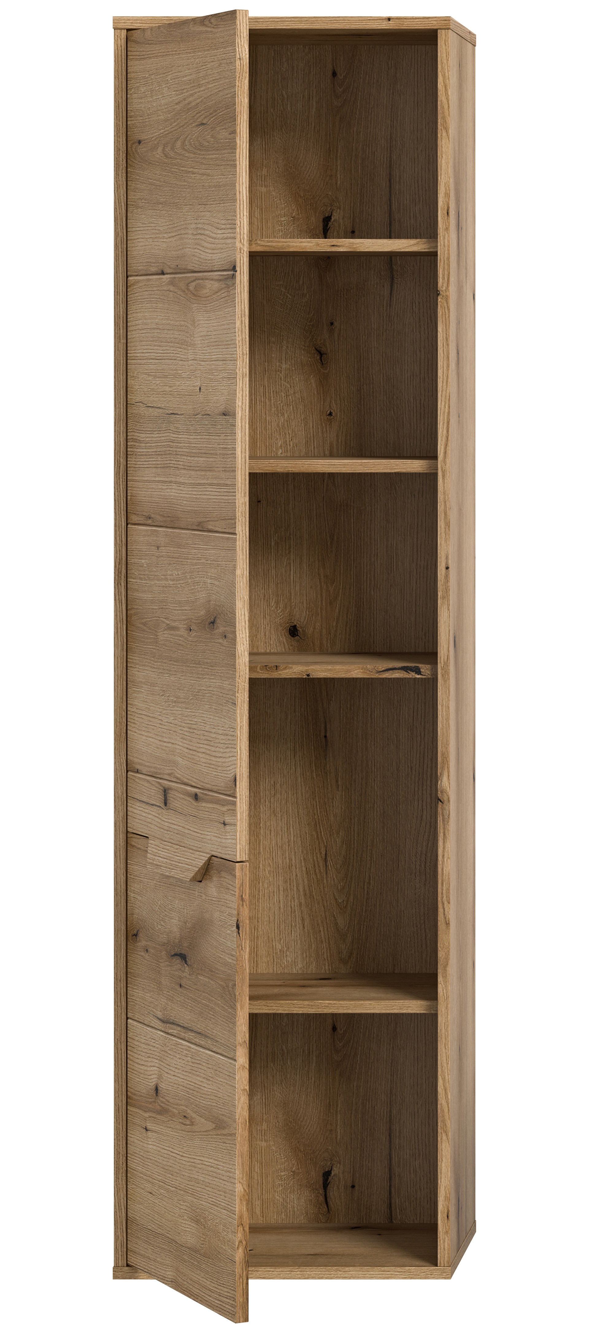 Hochschrank Zeno braun 164cm B/H/T 44x164x32 cm