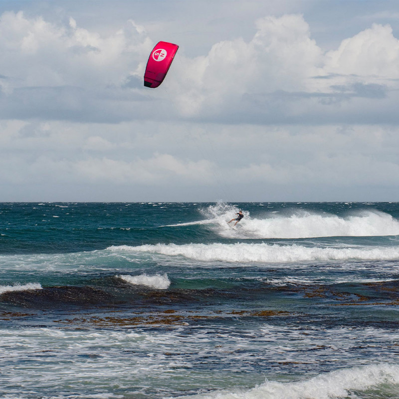 AILE DE KITESURF NORTH CARVE 2024 RUBINED RED