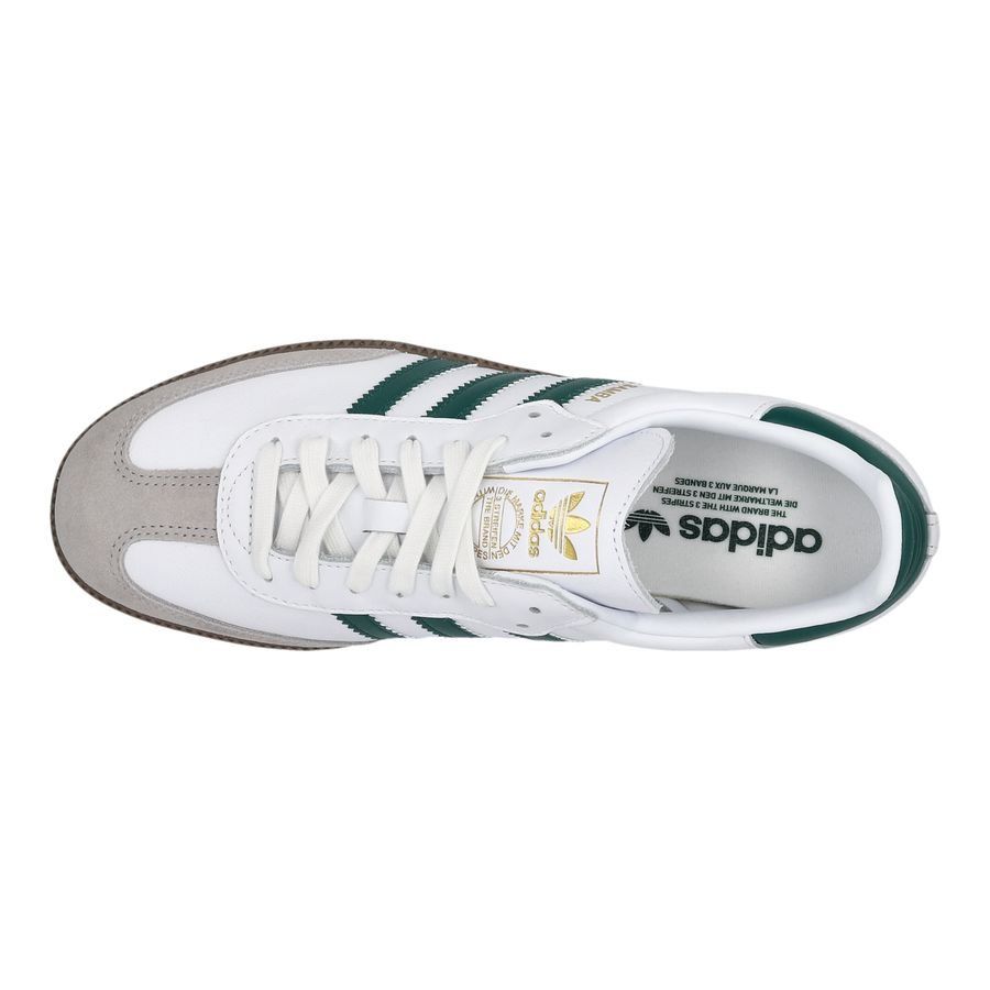 adidas Original Samba OG - Blanc/Vert/Clear Granite