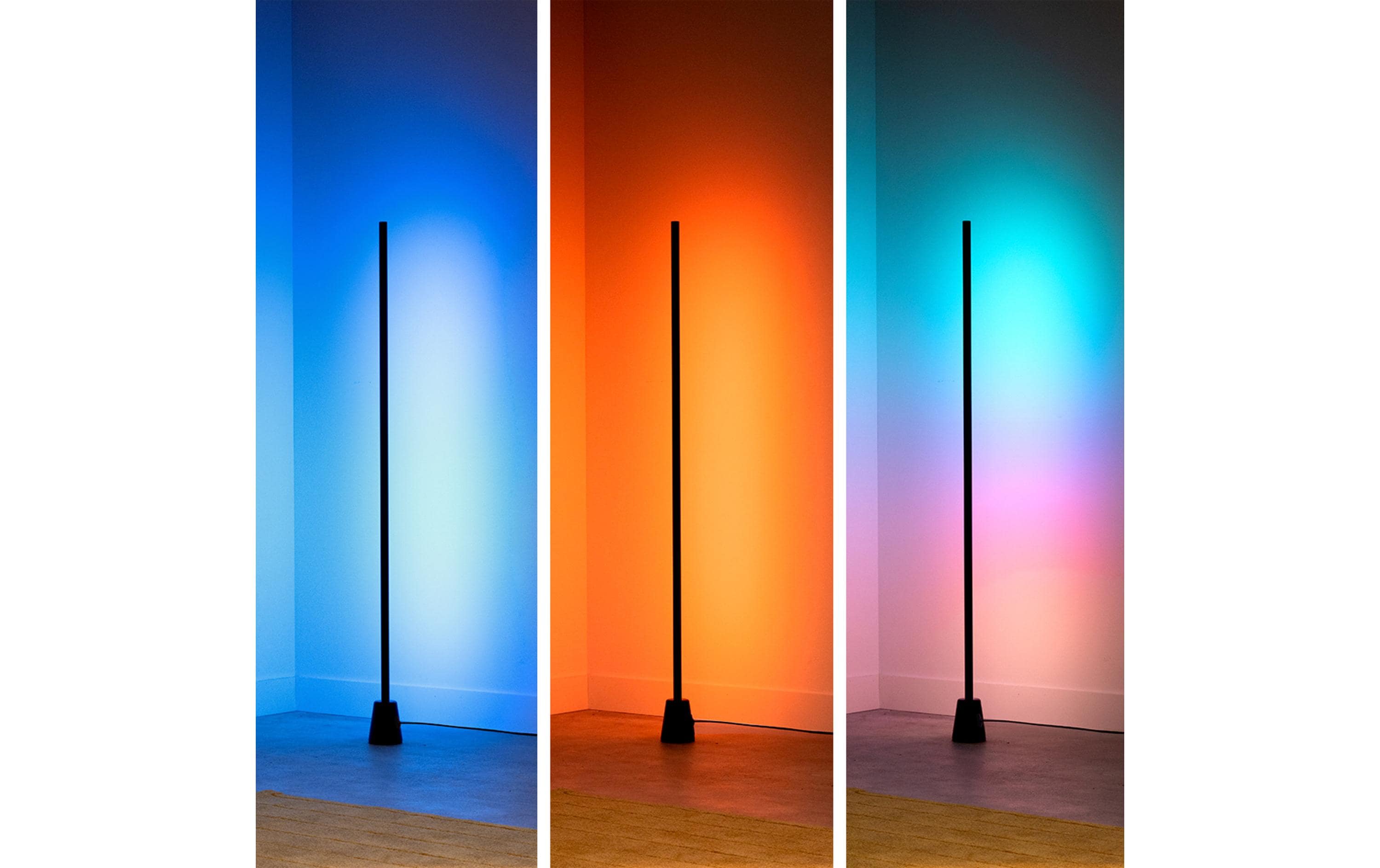 Gradient Stehleuchte RGBIC 1.4 mStehleuchte mit RGBIC-Technologie und minimalistischem Design