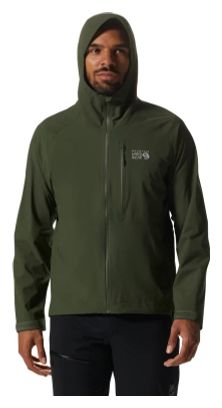 Veste Imperméable Mountain Hardwear New Stretch Ozonic Vert Homme