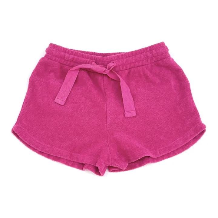 Longlivethequeen Short Eponge Coton Bio | Rose fuschia