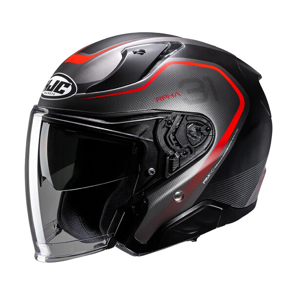 HJC - Casque RPHA 31 Kouv MC1SF / Anthracite / Noir / Rouge / Mat