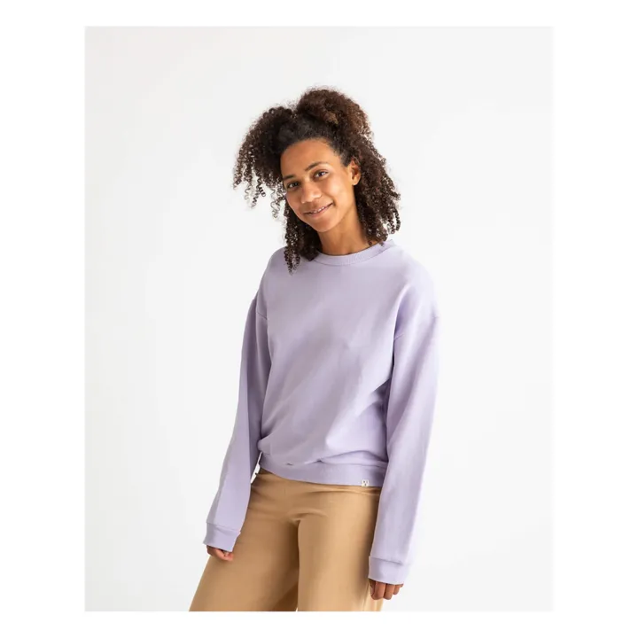 Matona Sweat Coton Bio | Lilas