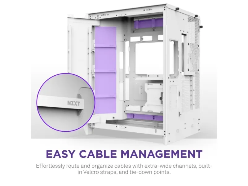 NZXT - - ingen strømforsyning - USB/Lyd