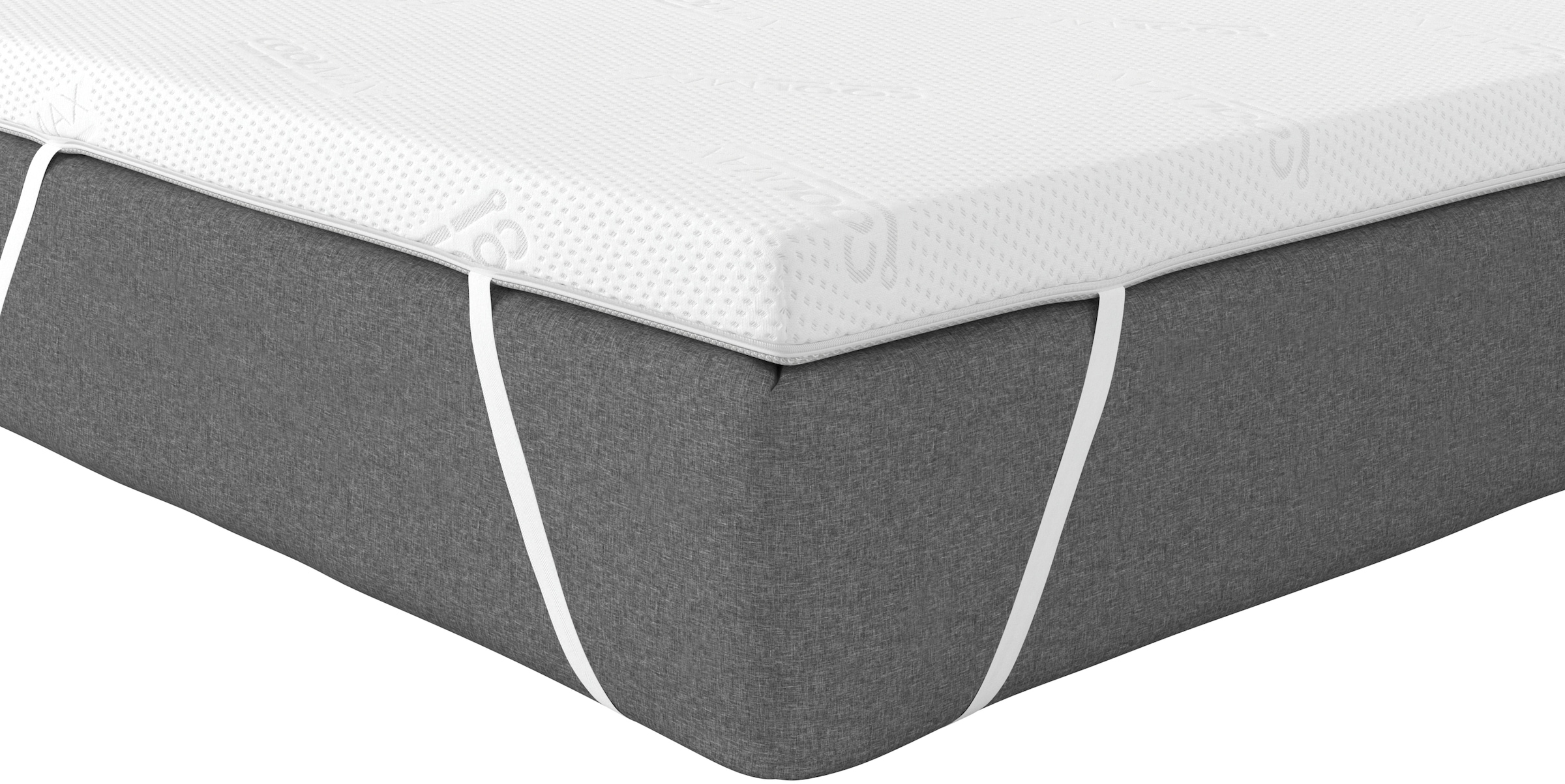 my home Topper »Aquam, Topper 90x200 cm,180x200 cm in 4 Härtegraden« Matratze, Boxspringbett, Allergiker geeignet (Hausstauballergiker