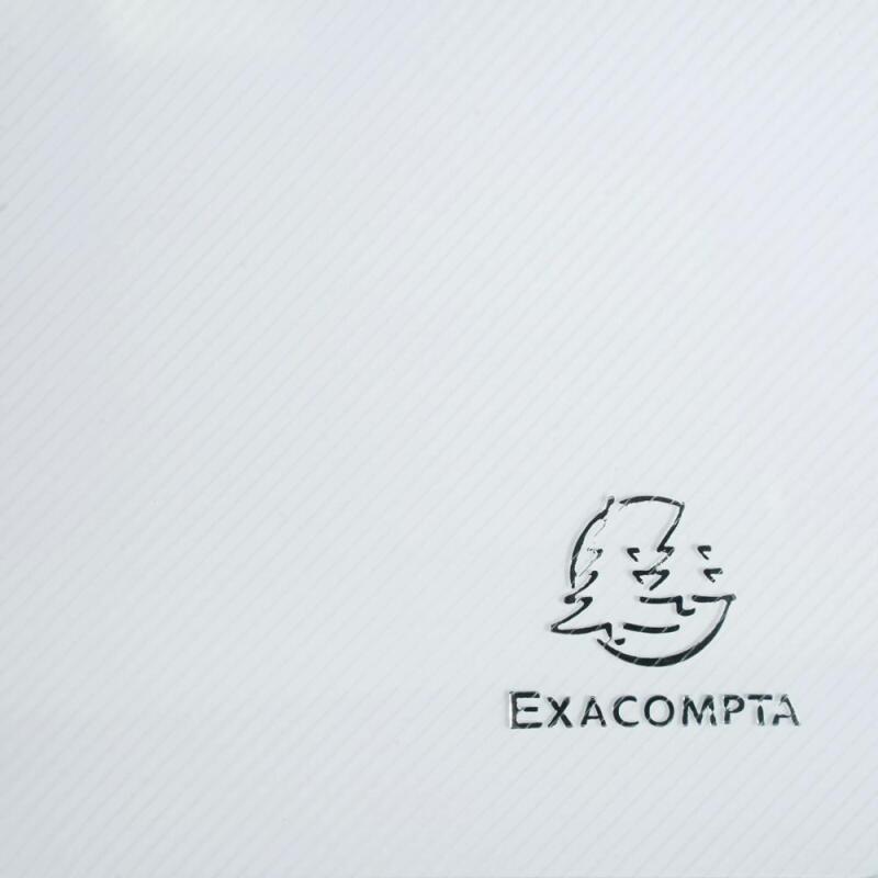 Boite de classement Exabox Dos 60mm Polypropylène Crystal - A4 - Cristal