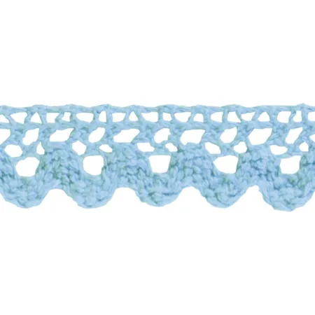 Heyda Spitzen Tape, selbstklebend, hellblau