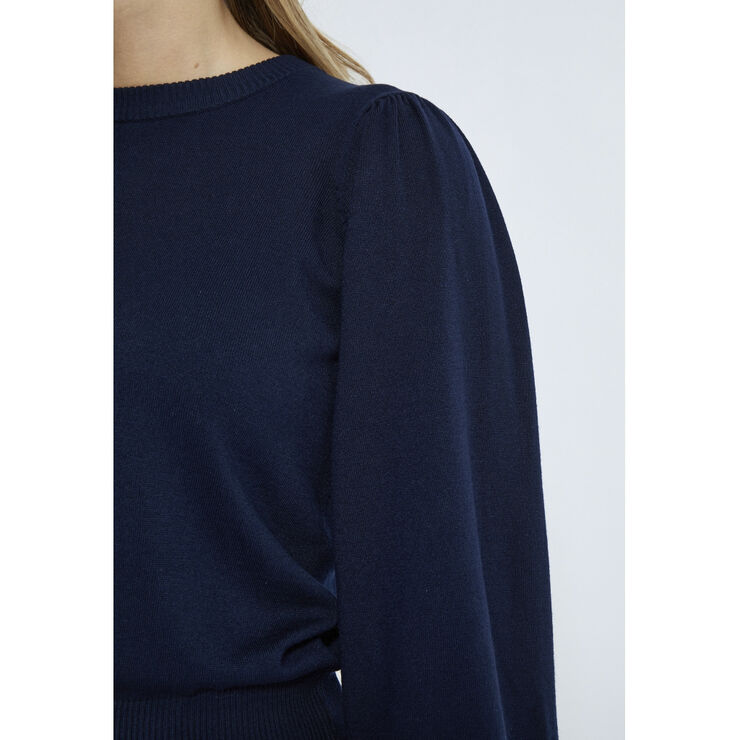 Minus MSLiva Long Sleeve Pullover Black iris solid
