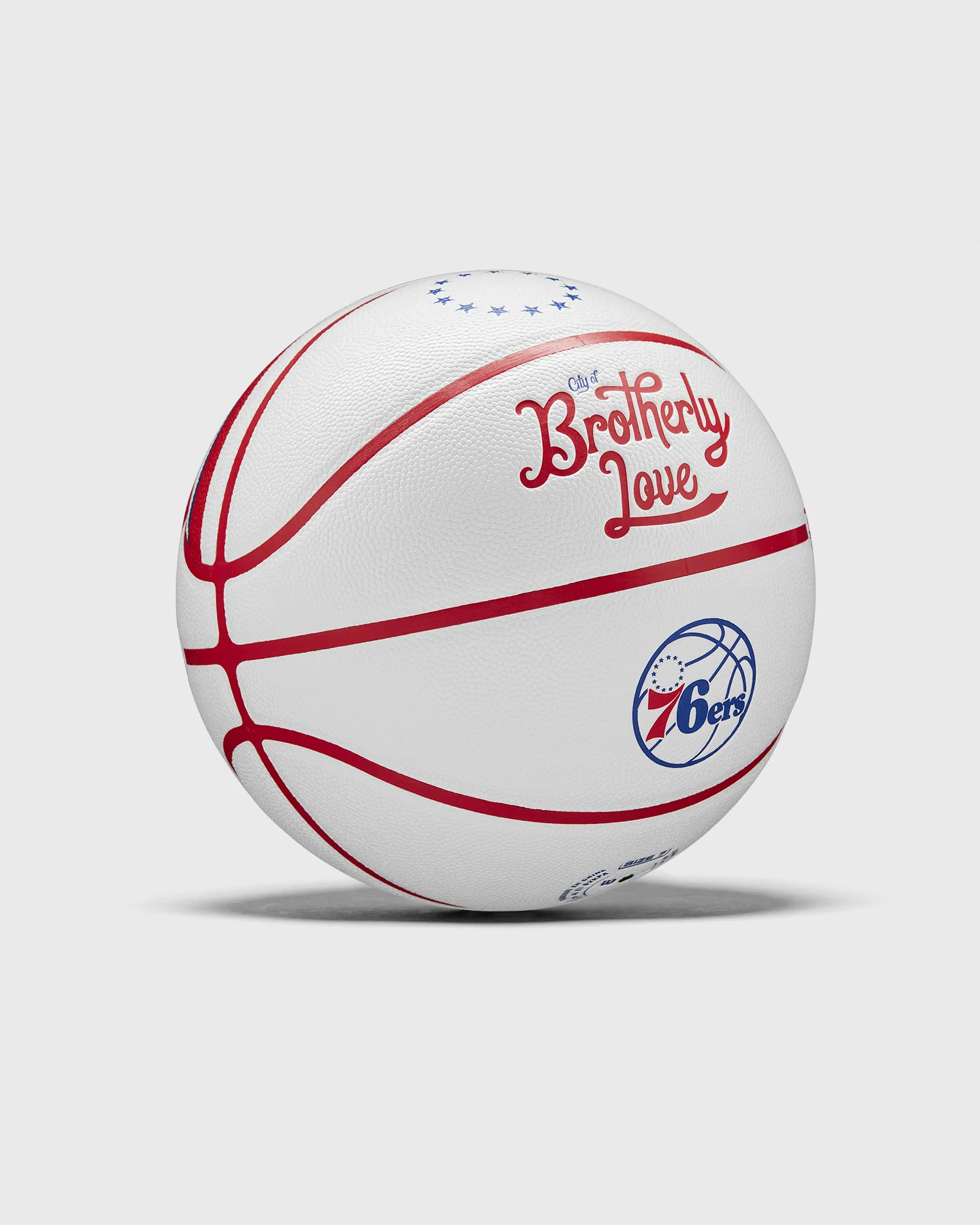 WILSON NBA TEAM CITY COLLECTOR BASKETBALL PHILADELPHIA 76ERS SIZE 7