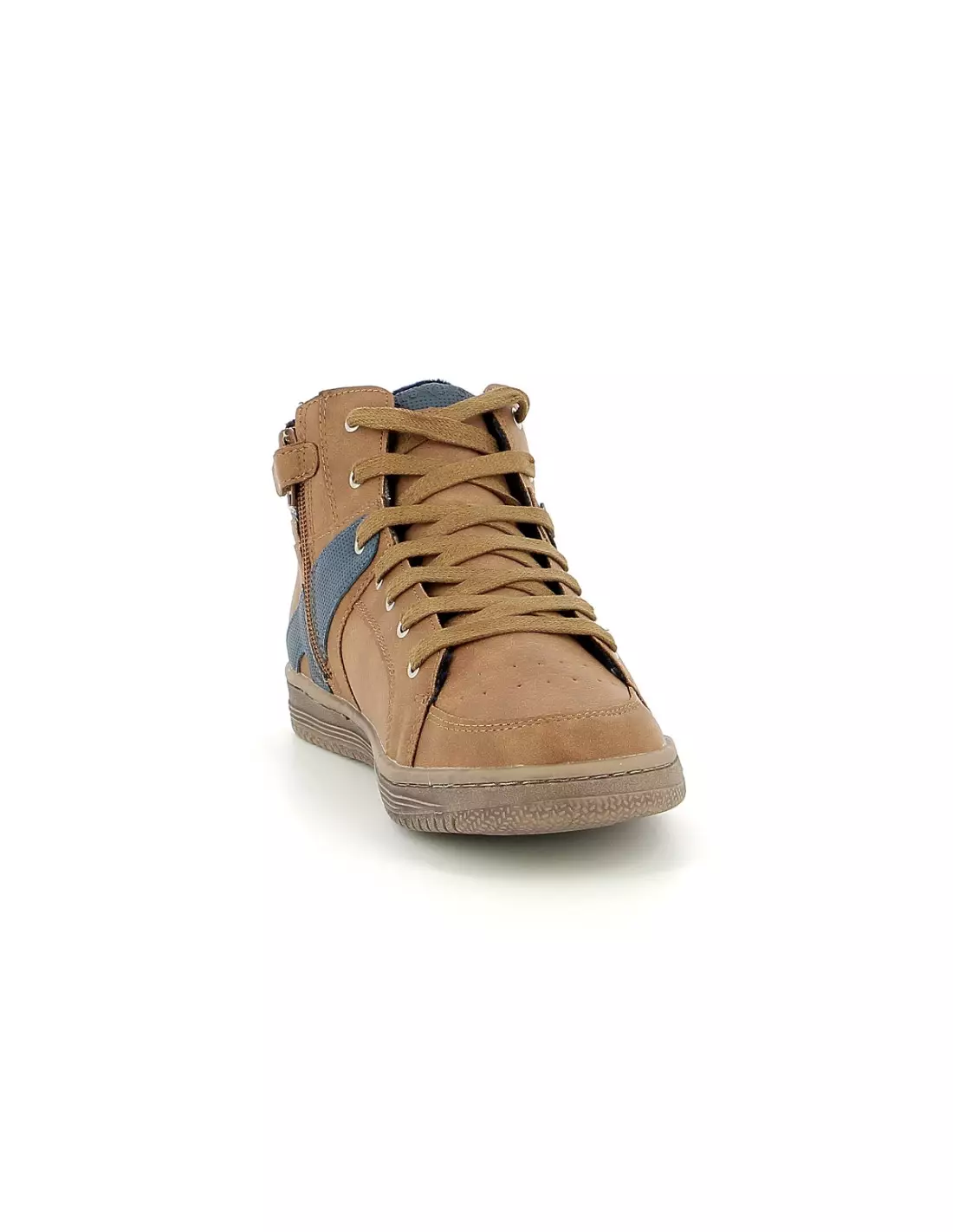KICKERS LOWELL - Baskets Camelbleu