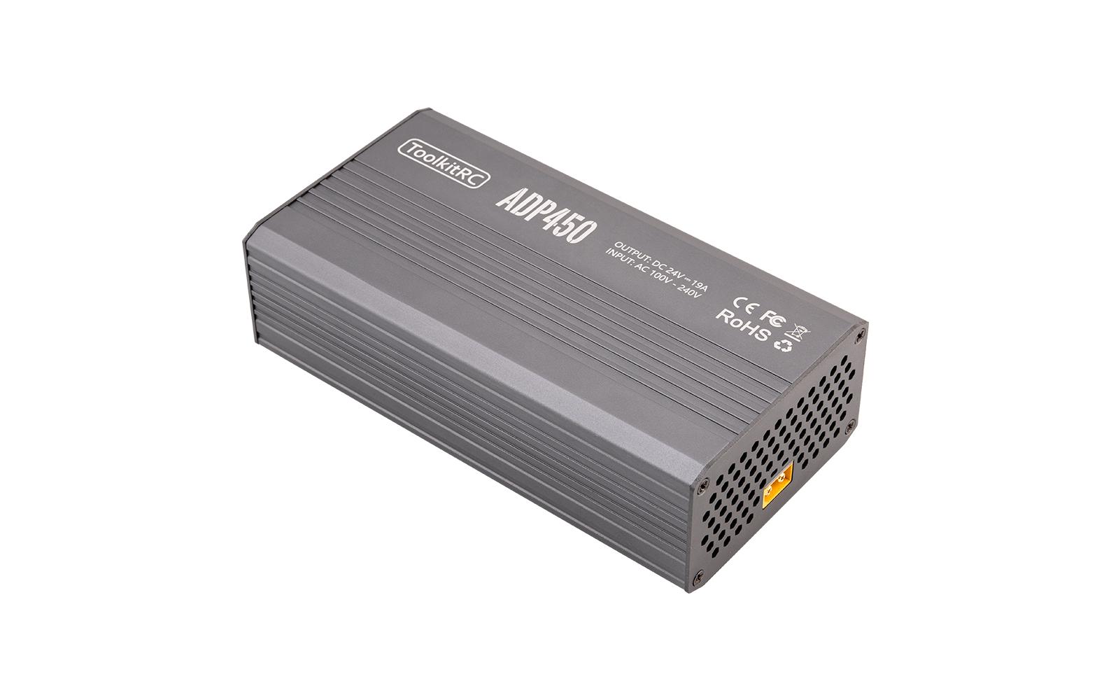 RC Netzteil ADP450Leistungsstarkes Netzteil für ToolkitRC-Ladegeräte