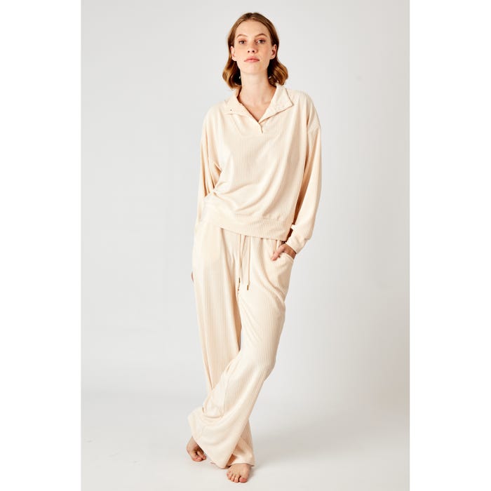 inSua-Loungewear ribbel broek velours - InSua